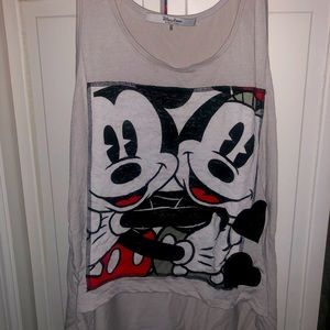 NWT Authentic Disney Parks Original Mickey & Minnie Tank Top